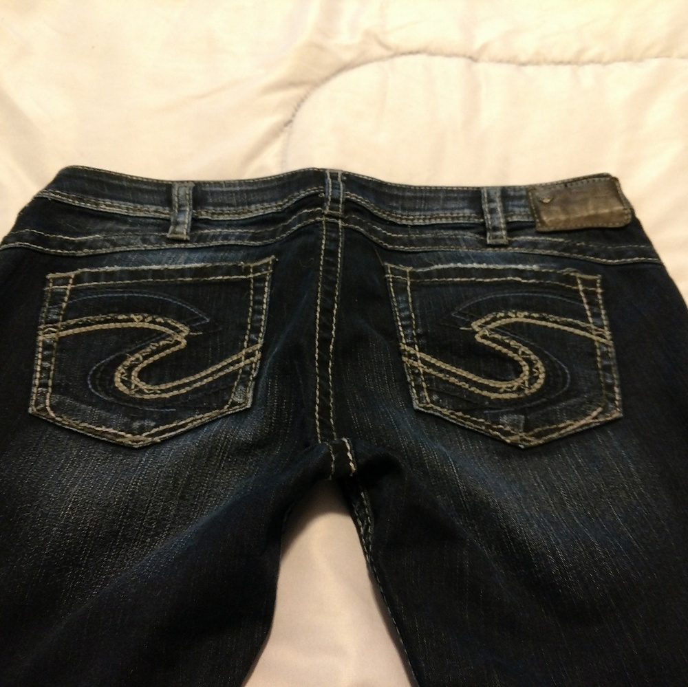 Silver jeans